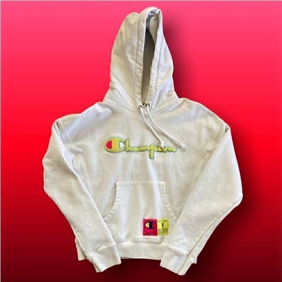 Champion "The Reverse  Weave Script Hoodie" Size XS - Picture 8 of 8